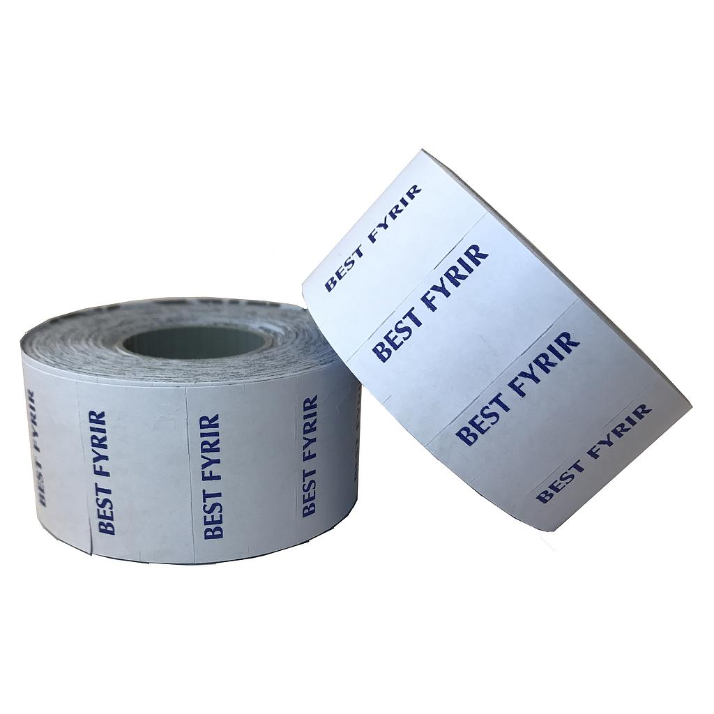 Verðmerkimiðar 2y, Best fyrir (RU7085)