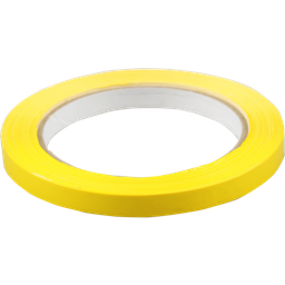 [66-010D] 9mm X 66m Lokunarlímband gult