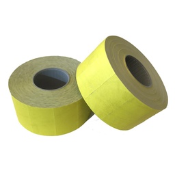 [50-2YS1G] Verðmerkimiðar 2y gulir